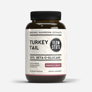TURKEY TAIL MUSHROOM CAPSULES - Flow State